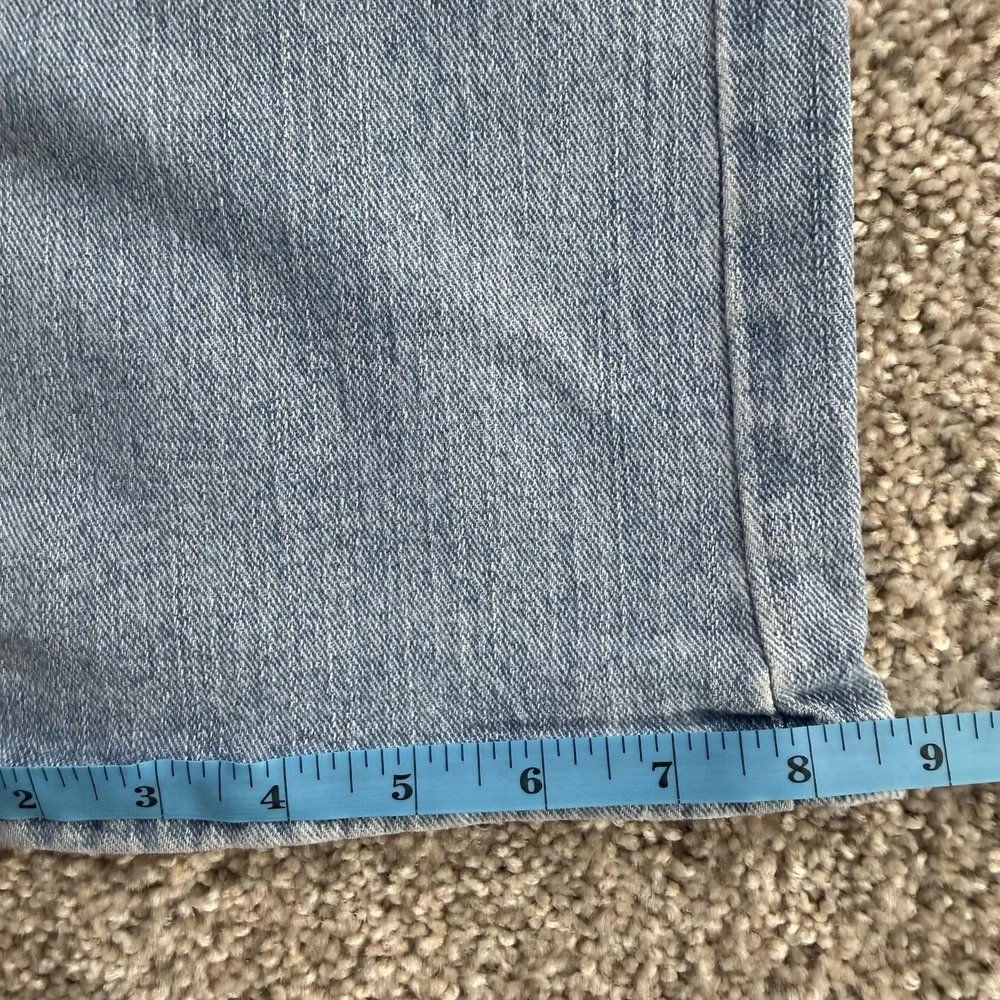 Wrangler Five Star Relaxed Boot Jeans Mens 30x30 Light Wash Blue Denim Stretch